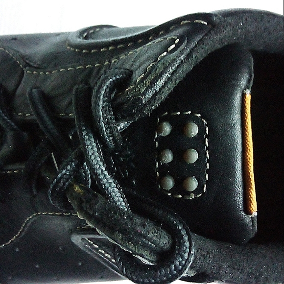 Timberland Leather Driver Lace-up Shoes Sneakers Men's 9M Black - Picture 14 of 16